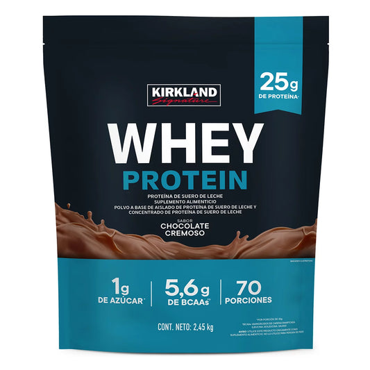 Kirkland Signature Whey Protein Powder, Chocolate Flavor (2.45 kg)