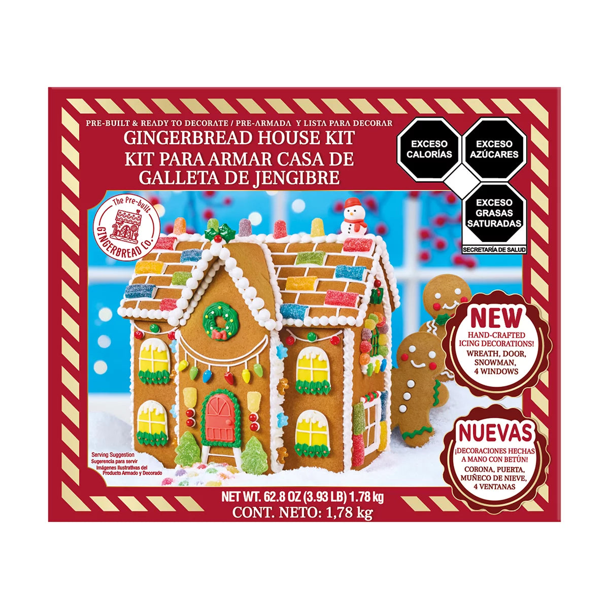 Gingerbread House Kit 1.78 kg