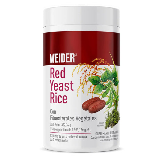 Weider Red Yeast Rice Dietetic Supplement – 240 Tablets