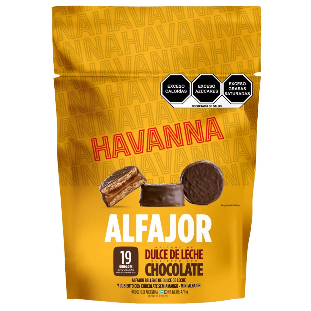 Havanna Alfajor Filled with Dulce de Leche, 475 g