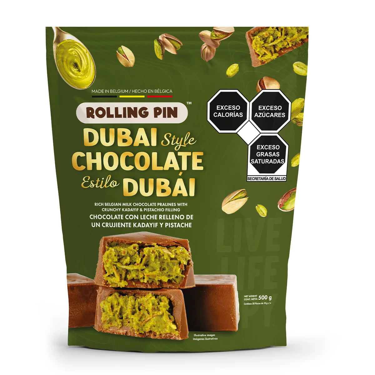 Rolling Pin Dubai-Style Chocolate - 500g