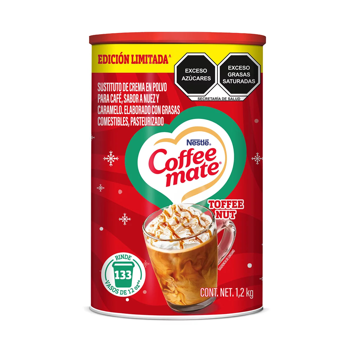Coffee Mate Toffee Nut Flavored Creamer Substitute 1.2 kg
