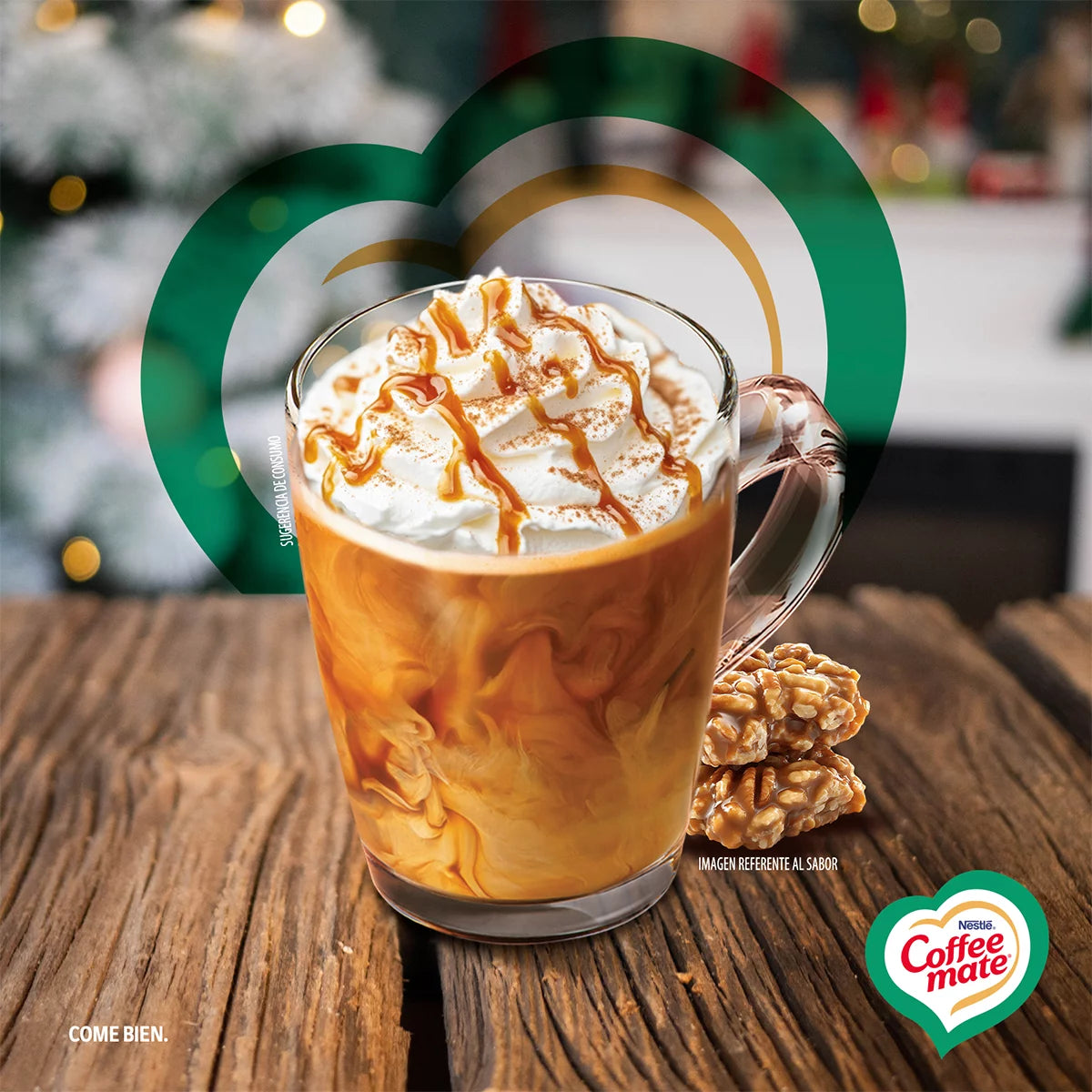 Coffee Mate Toffee Nut Flavored Creamer Substitute 1.2 kg