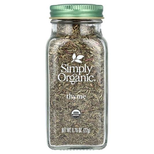 Simply Organic - Organic Thyme Leaf, 0.78 oz (22g)