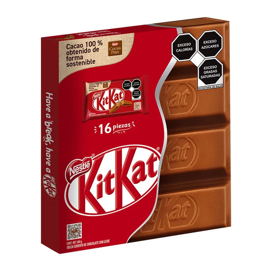 Nestlé Kit-Kat Milk Filled Chocolate 16 / 1.4 oz (41g)