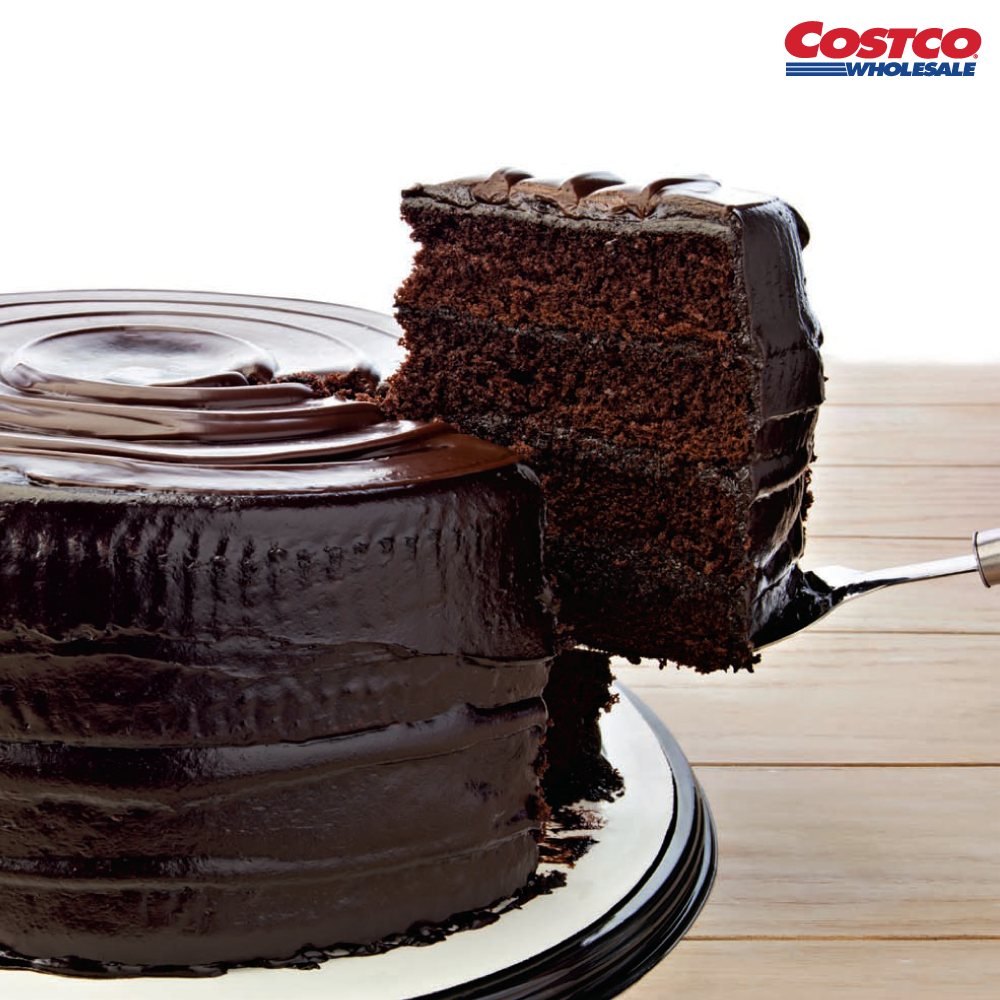 Kirkland Signature Chocolate Fudge Cake, 2.7 kg