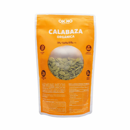 Okko Organic Pumpkin Seeds (Pepitas) - 200g Bag
