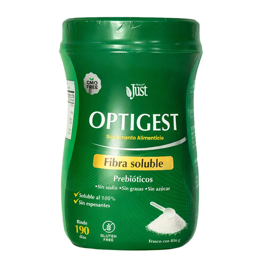 Optigest Soluble Fiber Powder with Prebiotics - 836g Canister
