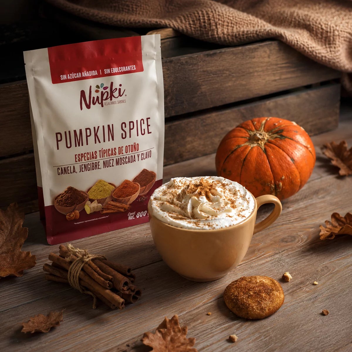 Nupki Pumpkin Spice 800g - Seasonal