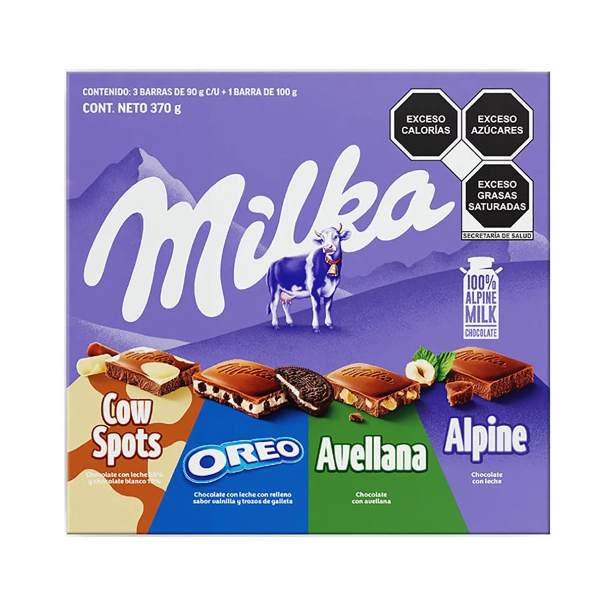 Milka Assorted Chocolate Box 370 g