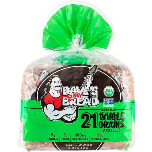 Dave's Killer Bread, Organic 21 Whole Grains, 27 oz, 2 ct