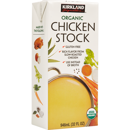 Kirkland Signature Organic Chicken Stock 1 l