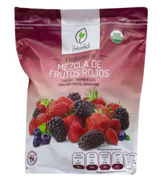 Ultra Organics Organic Frozen Mixed Berries (1.81 kg)