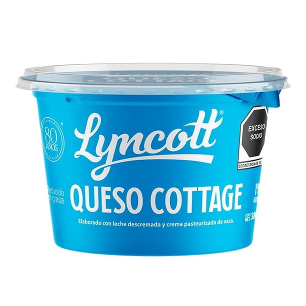 Lyncott: Low-Fat Cottage Cheese (380g)