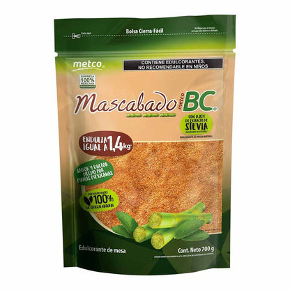 Metco Unrefined Mascabado Brown Sugar (700g)