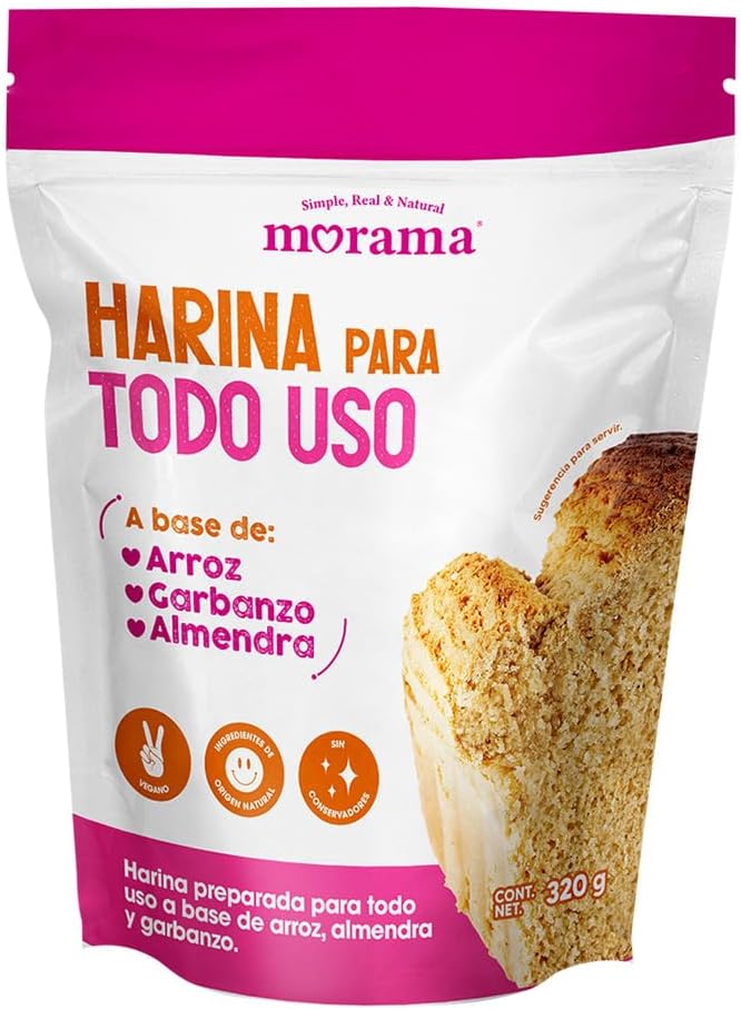 Morama Gluten-Free Flour (Rice, Chickpea, Almond) - 320 g