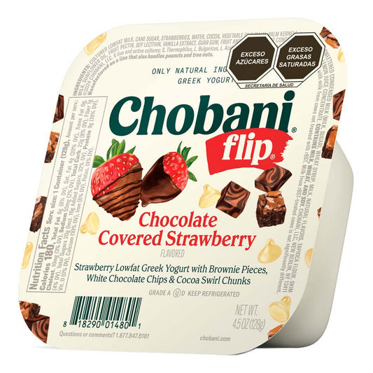 Chobani Flip: Chocolate Covered Strawberry Greek Yogurt - 128g (4.5 oz)