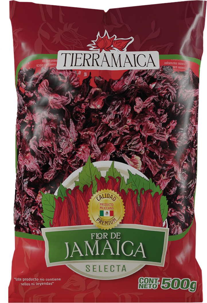Tierramaica Premium National Dried Hibiscus Flowers - 500g Bag