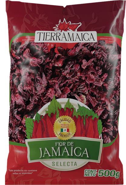 Tierramaica Premium National Dried Hibiscus Flowers - 500g Bag