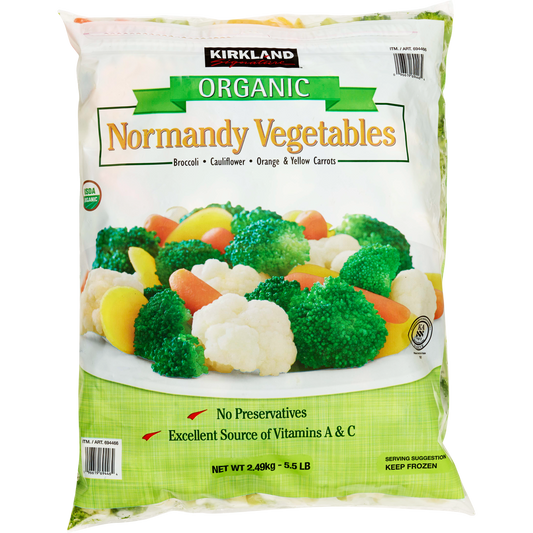 Kirkland Signature Organic Normandy Vegetable Blend, 5.5 lbs