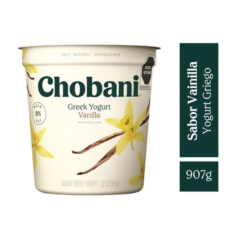 Chobani Greek Yogurt - Blended Vanilla (907g / 32 oz)