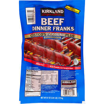 Kirkland Signature Beef Hot Dogs (1.72 kg)