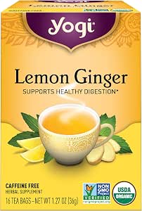 Yogi Tea Organic Ginger Lemon Tea - 32g (16 Tea Bags)
