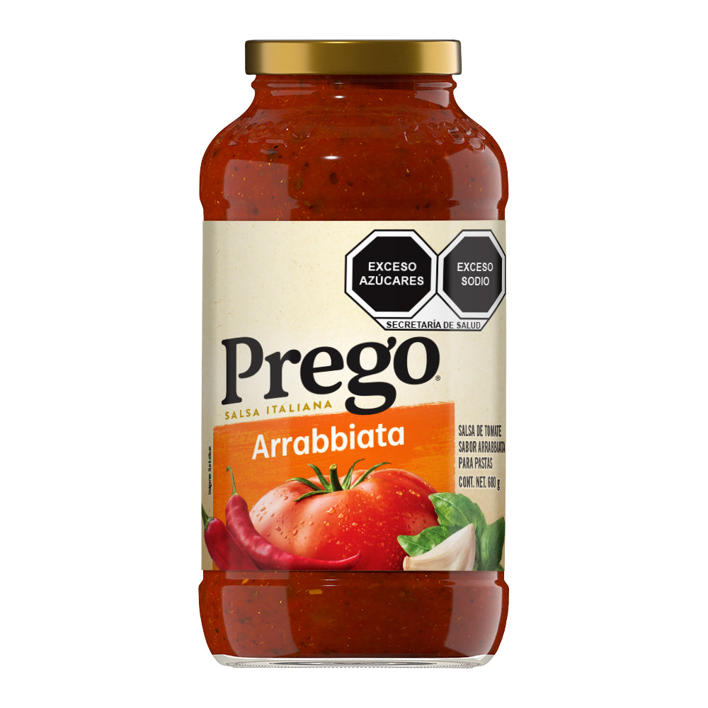 Prego Spicy Arrabbiata Italian Tomato Sauce, 680 g (24 oz)
