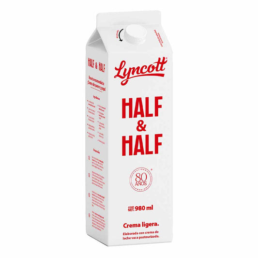 Lyncott Half and Half Cream Sustitute 3.3 fl oz (980ml)