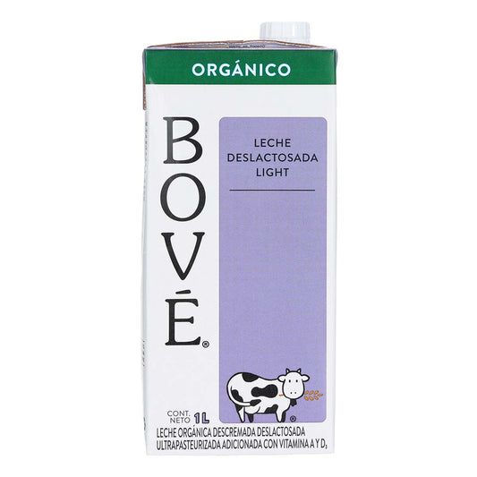 Bové: Organic Lactose-Free Skim Milk - 1 Liter (Shelf-Stable)