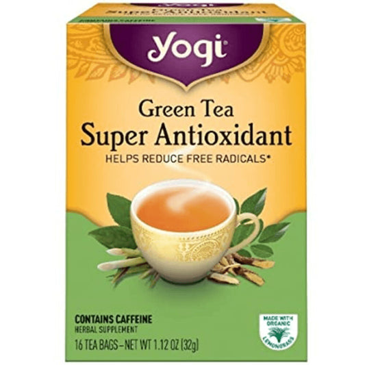 Yogi Tea Green Tea Super Antioxidant - 1.12 oz (32g)/16 tea bags