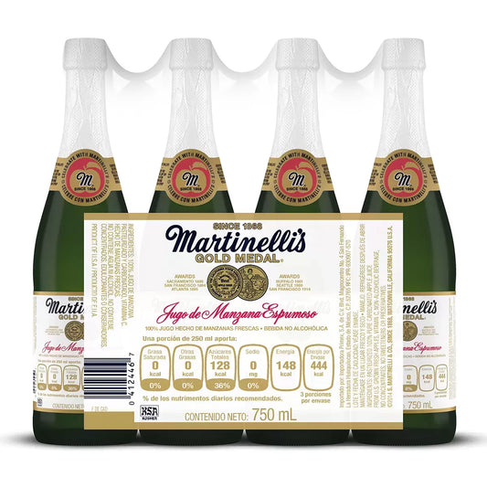 Martinelli's Sparkling Apple Juice, 4/750 ml