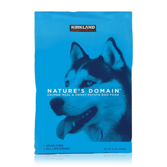 Kirkland Signature Nature´s Domain Salmon Meal & Sweet Potato Dog Food 15.8kg