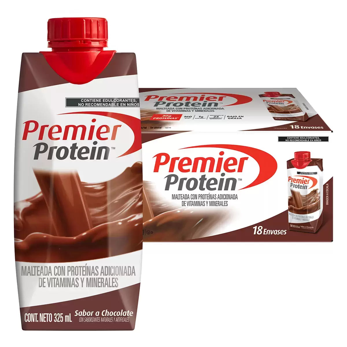 Premier Protein Protein Chocolate Shake, 18 Pack (11 fl oz / 325 ml each)