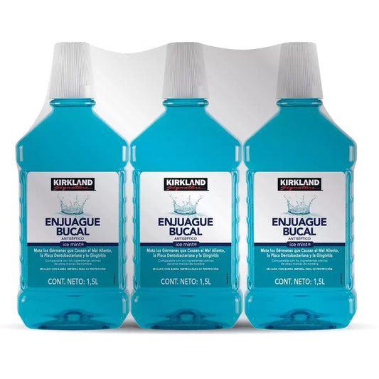 Kirkland Signature Mouthwash (3-pack, 1.5 L each)