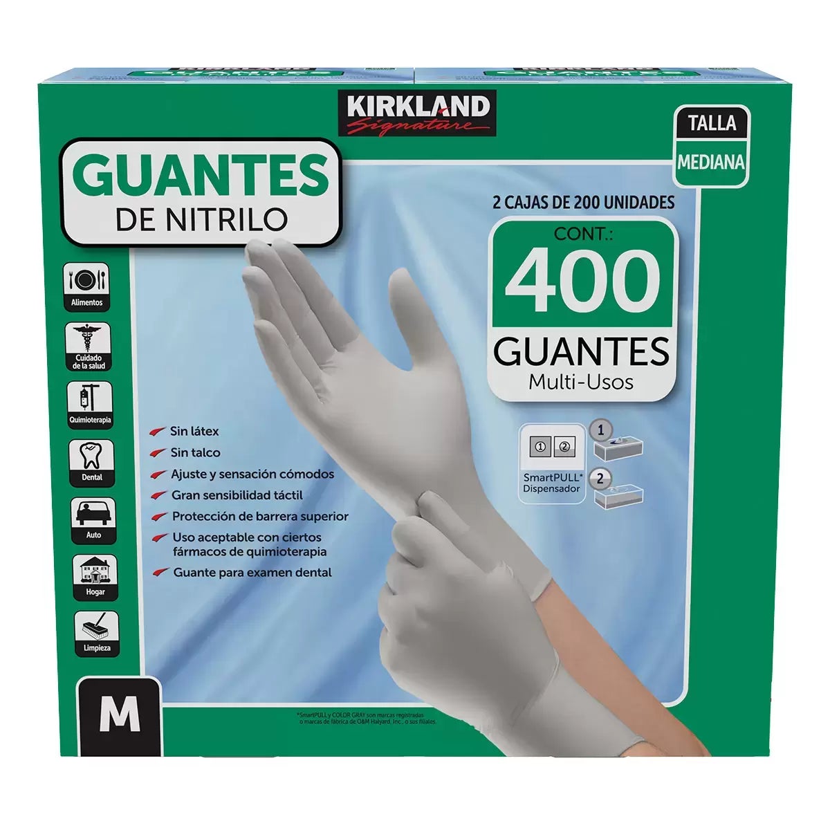 Kirkland Signature Nitrile Gloves, 400 Count