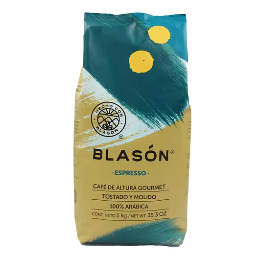 Blasón Espresso Gourmet Ground Coffee – 1 kg