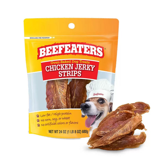 Beefeaters Oven-Dried Chicken Jerky Strips 680 g