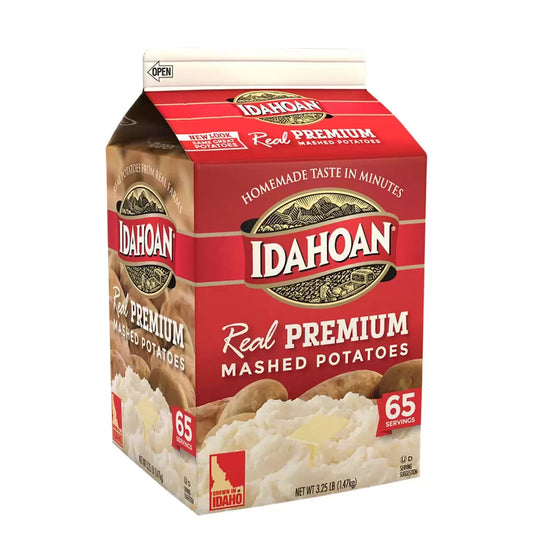 Idahoan Real Premium Mashed Potatoes, 3.25 lbs