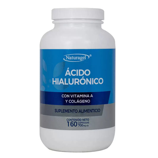 Naturagel Hyaluronic Acid, Collagen, and Vitamin A Supplement - 160 Capsules