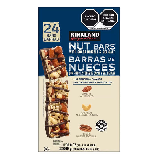 Kirkland Signature Nut Bars, 1.41 oz, 30-count