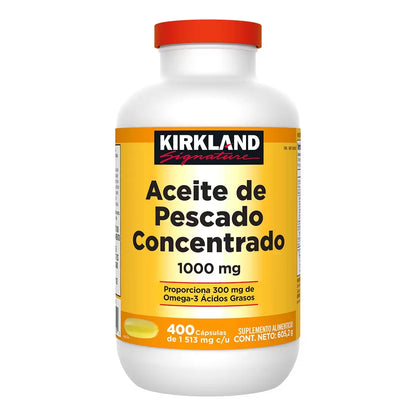 Kirkland Signature Fish Oil 1000 mg., 400 Softgels