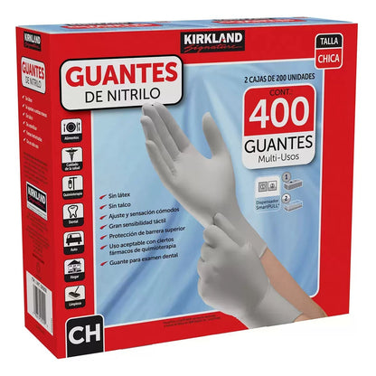 Kirkland Signature Nitrile Gloves, 400 Count