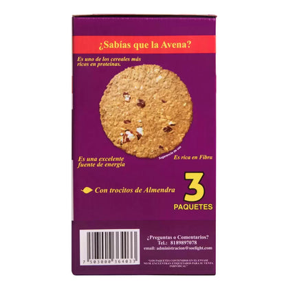 Soe Whole Grain Cookies with Oats and Almonds 720 g