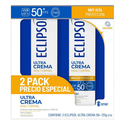 Eclipsol Sunscreen SPF 50+ (2-pack)