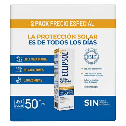Eclipsol Sunscreen SPF 50+ (2-pack)