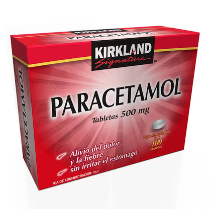 Kirkland Signature Paracetamol 500 mg 100 Tablets