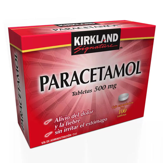 Kirkland Signature Paracetamol 500 mg 100 Tablets