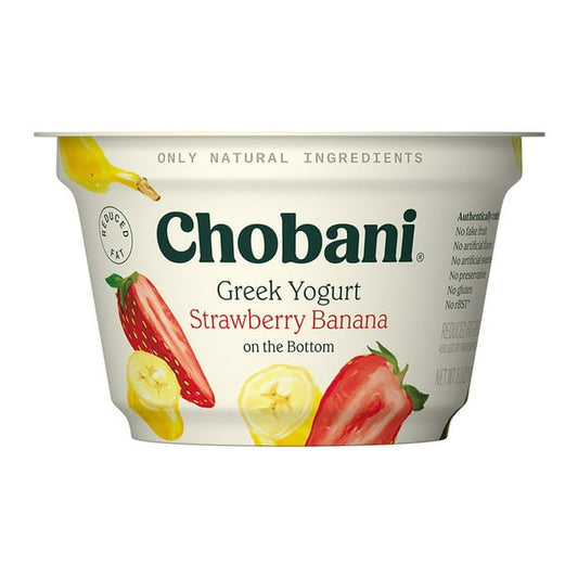 Chobani Strawberry Banana Blended Greek Yogurt (150g / 5.3 oz)