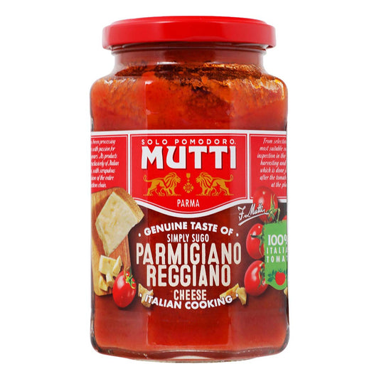 Mutti Tomato Sauce with Parmesan Cheese - 400 g